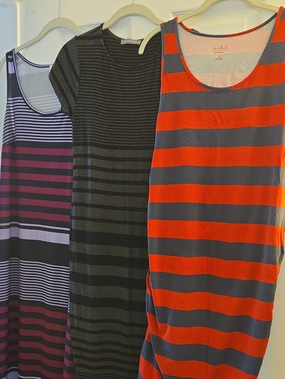 Stripe Maternity Dresses